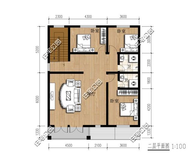 2024最熱門的別墅戶型圖紙，25萬你也能住別墅！