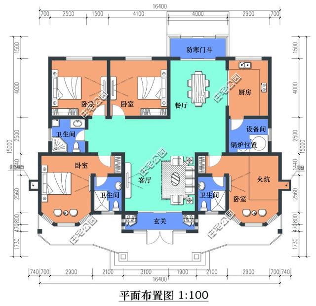 2024最熱門的別墅戶型圖紙，25萬你也能住別墅！
