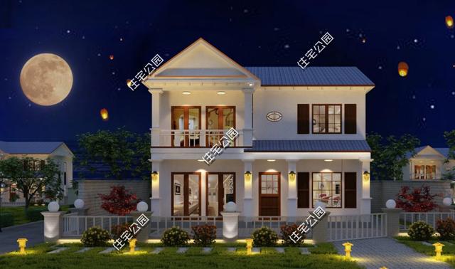 2024最熱門的別墅戶型圖紙，25萬你也能住別墅！