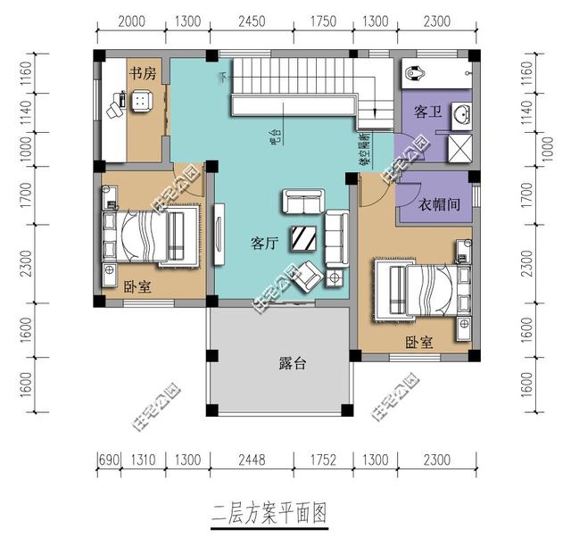 2024最熱門的別墅戶型圖紙，25萬你也能住別墅！