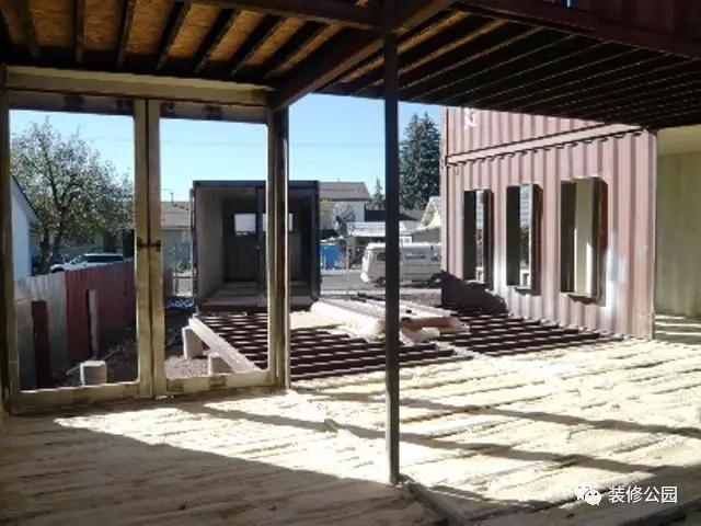 建別墅，能用集裝箱？挑空客廳都行，看看人家就知道
