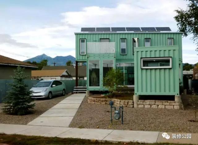 建別墅，能用集裝箱？挑空客廳都行，看看人家就知道