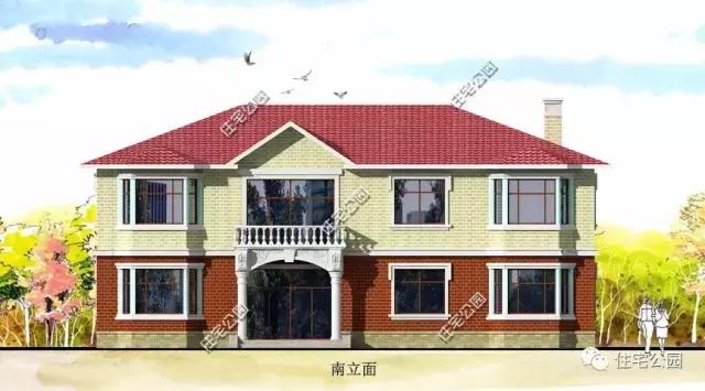 大面寬戶型，25萬(wàn)自建雙層獨(dú)棟農(nóng)村小別墅，全圖帶預(yù)算！