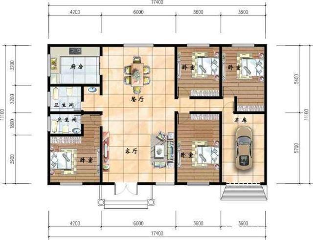 5款一層別墅圖，美觀好建還便宜，大氣高端上檔次，父母養(yǎng)老的最佳選擇
