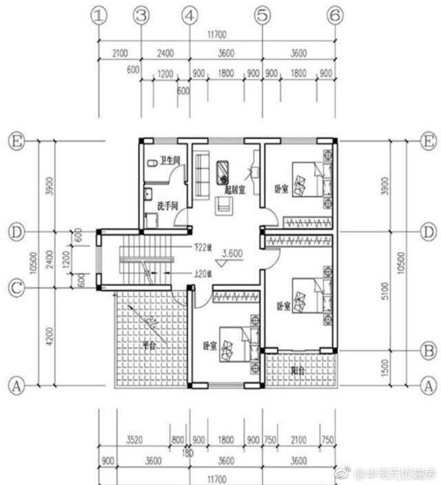 農(nóng)村別墅設(shè)計圖布局要合理簡單，這幾款帶堂屋就很合適，一起看一看吧