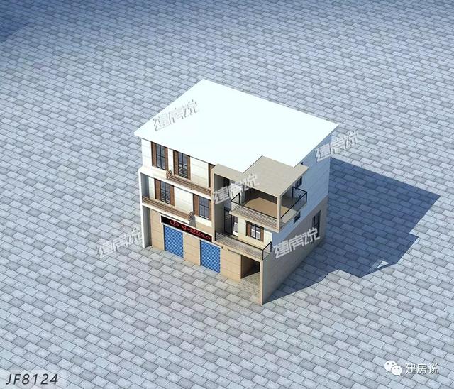 6款最流行的農(nóng)村自建房效果圖，簡約現(xiàn)代風(fēng)，年輕人的選擇