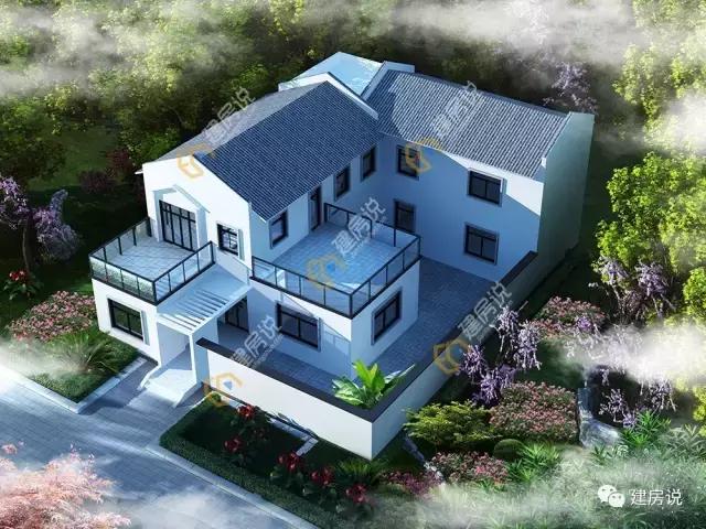 6款最流行的農(nóng)村自建房效果圖，簡約現(xiàn)代風(fēng)，年輕人的選擇