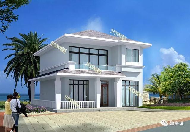 6款最流行的農(nóng)村自建房效果圖，簡約現(xiàn)代風(fēng)，年輕人的選擇