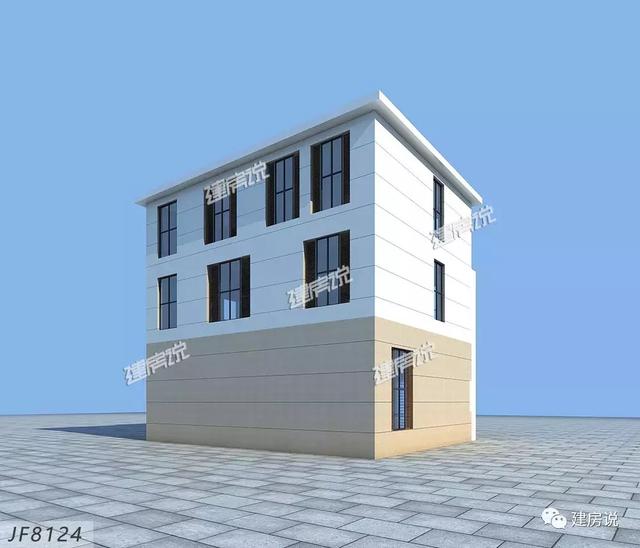 6款最流行的農(nóng)村自建房效果圖，簡約現(xiàn)代風(fēng)，年輕人的選擇