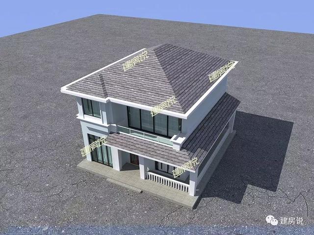 6款最流行的農(nóng)村自建房效果圖，簡約現(xiàn)代風(fēng)，年輕人的選擇