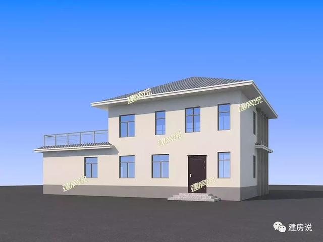 6款最流行的農(nóng)村自建房效果圖，簡約現(xiàn)代風(fēng)，年輕人的選擇