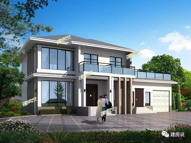 6款最流行的農(nóng)村自建房效果圖，簡約現(xiàn)代風(fēng)，年輕人的選擇