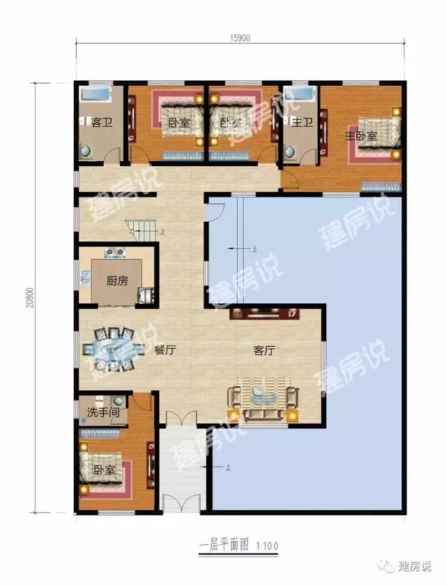 6款最流行的農(nóng)村自建房效果圖，簡約現(xiàn)代風(fēng)，年輕人的選擇