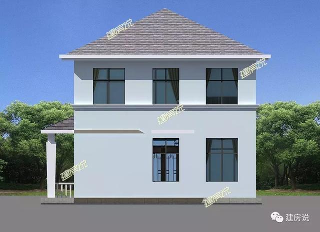 6款最流行的農(nóng)村自建房效果圖，簡約現(xiàn)代風(fēng)，年輕人的選擇