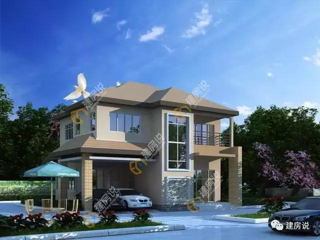 6款最流行的農(nóng)村自建房效果圖，簡約現(xiàn)代風(fēng)，年輕人的選擇