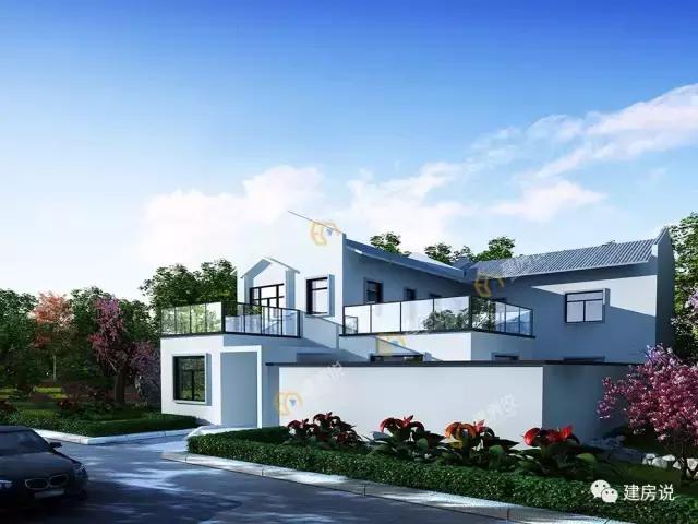 6款最流行的農(nóng)村自建房效果圖，簡約現(xiàn)代風(fēng)，年輕人的選擇