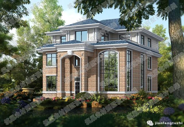 三層復(fù)式別墅全套Cad施工圖26萬(wàn)3廳4室11×10帶車(chē)庫(kù)活動(dòng)室涼亭