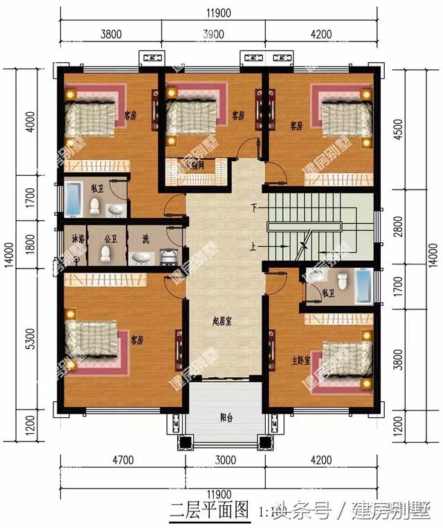兩棟漂亮實(shí)用的三層別墅,第一棟外觀靚麗，第二棟大方婉約