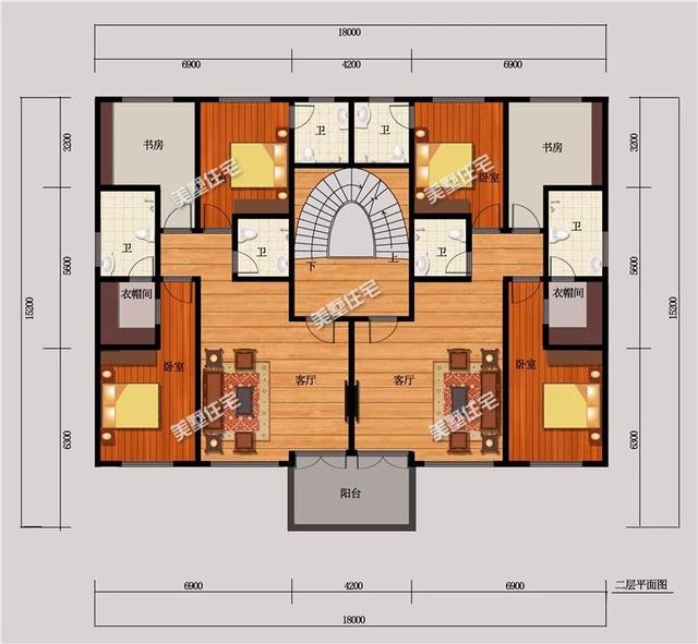新中式別墅設(shè)計(jì)圖，歐式與中式的結(jié)合，今天看到這款，毫不猶豫馬上就開工吧