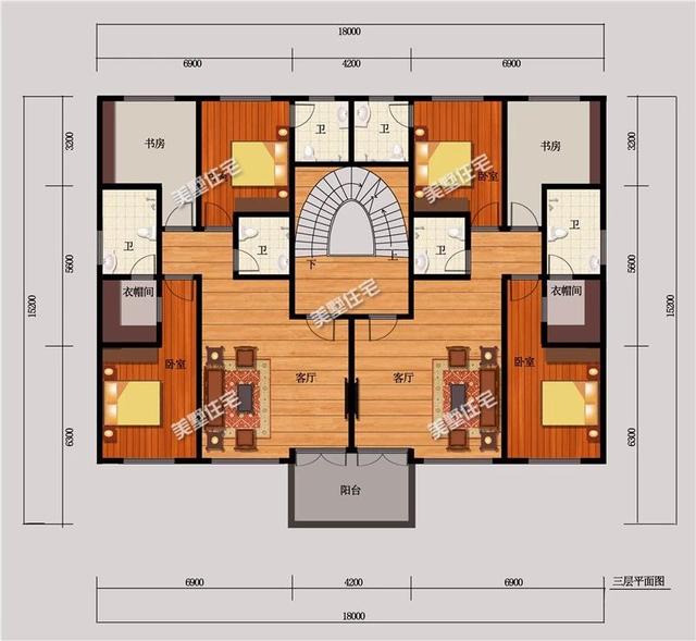 新中式別墅設(shè)計(jì)圖，歐式與中式的結(jié)合，今天看到這款，毫不猶豫馬上就開工吧