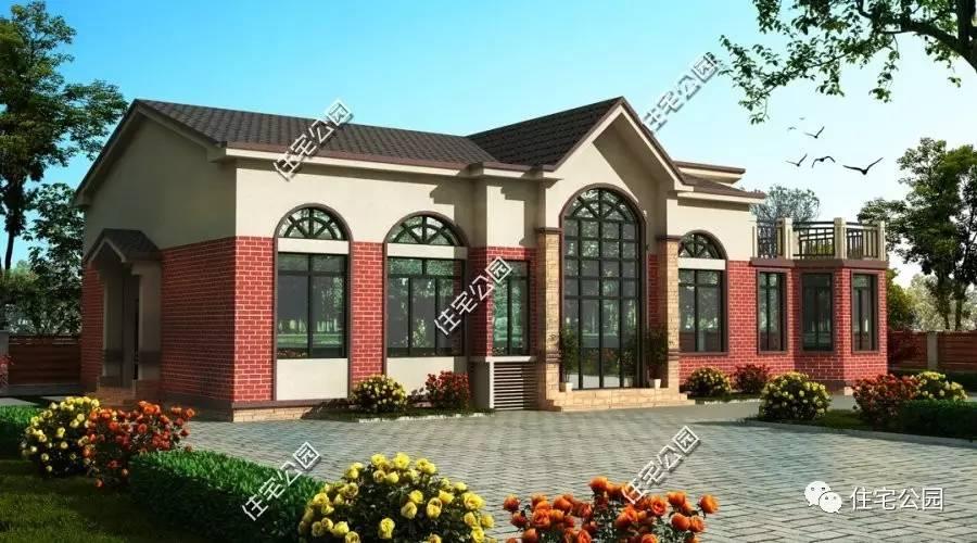 5套大開(kāi)間的農(nóng)村別墅戶型, 選大氣歐式還是傳統(tǒng)中式? 含圖紙