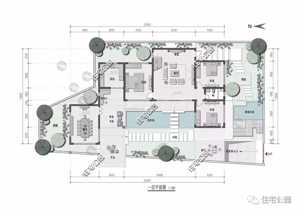 5套大開(kāi)間的農(nóng)村別墅戶型, 選大氣歐式還是傳統(tǒng)中式? 含圖紙