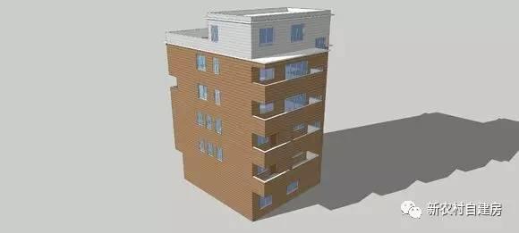 臨街五層半商住樓，頂樓可作菜園，這個(gè)設(shè)計(jì)棒呆了