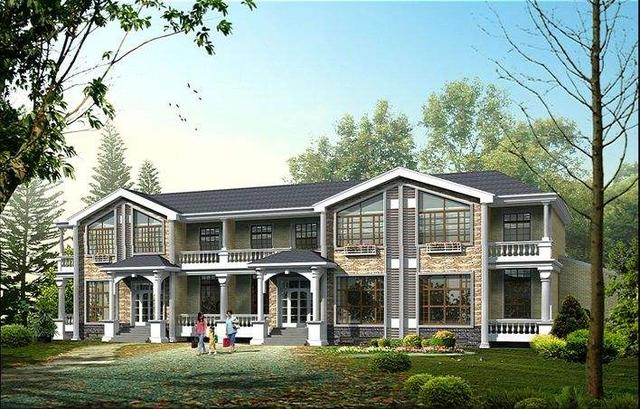 兄弟非要一起建房子，這下好了，一大一小怎么分