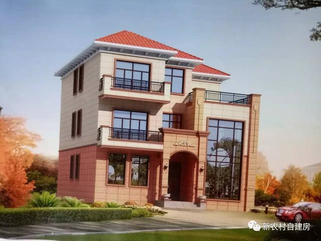 2024年最值得建的三層別墅，挑高客廳，時尚大氣