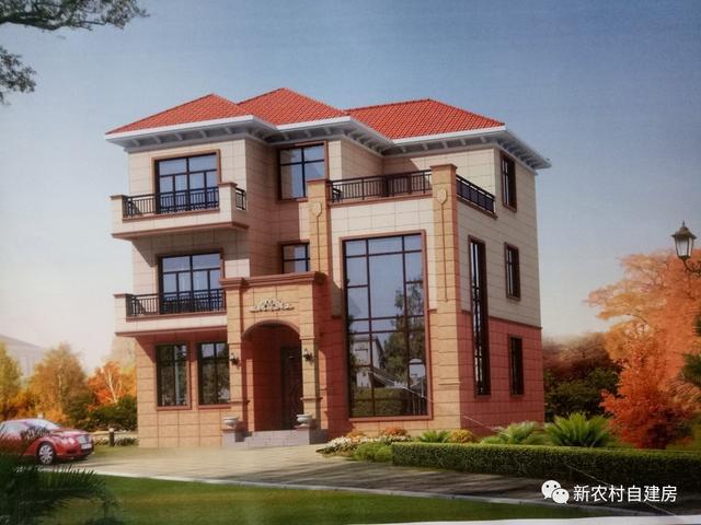 2024年最值得建的三層別墅，挑高客廳，時尚大氣