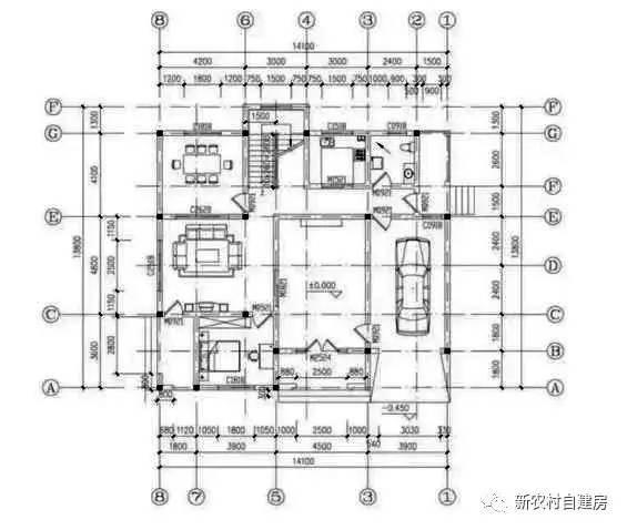 爸媽非要建堂屋，布局改了三四次，這下終于好了