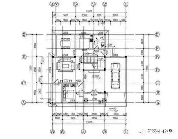 爸媽非要建堂屋，布局改了三四次，這下終于好了