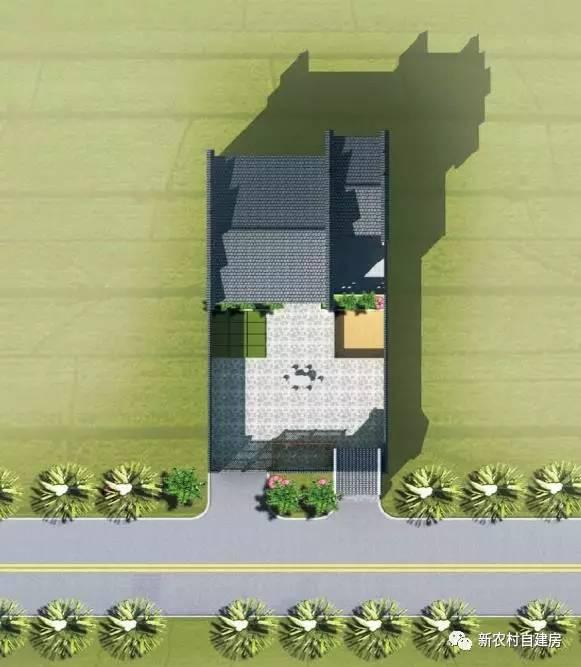 25萬(wàn)建套中式鄉(xiāng)村別墅，有院子和菜地，把鄰居都比下去