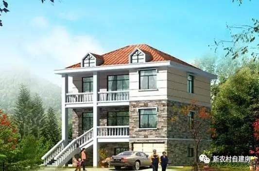 5套三層農(nóng)村別墅，最愛(ài)2款中式風(fēng)，只要30來(lái)萬(wàn)