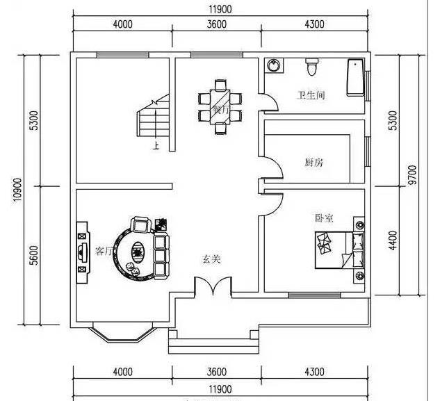 這套農(nóng)村別墅價值100萬，但看到布局只值20萬，不能再多了