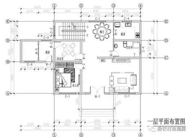 農(nóng)村15萬可建的二層小別墅，既省錢又實用，堂屋柴火灶都有