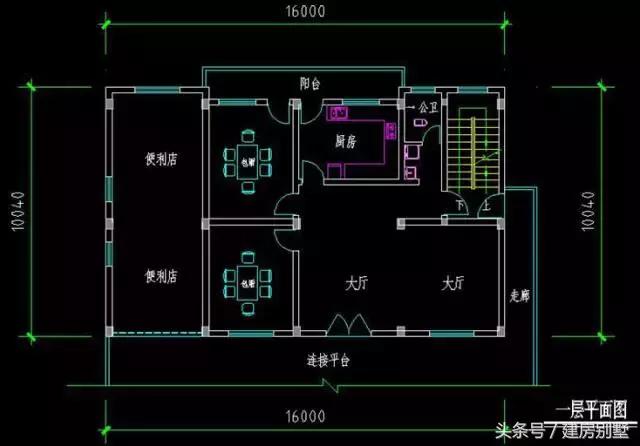 16×10.04米三層農(nóng)村別墅，“人氣“最旺的戶型