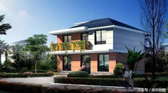 仿照這張外觀圖建房，建出來(lái)的效果讓村里人都笑了