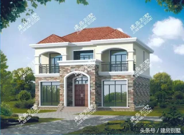 2024年上半年最受歡迎的5款二層農(nóng)村別墅+平面圖+磚混結(jié)構(gòu)
