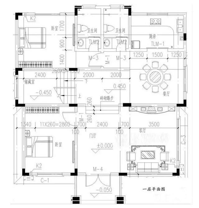 比村長家都牛的農村小別墅，25萬就能建起來，經濟實用