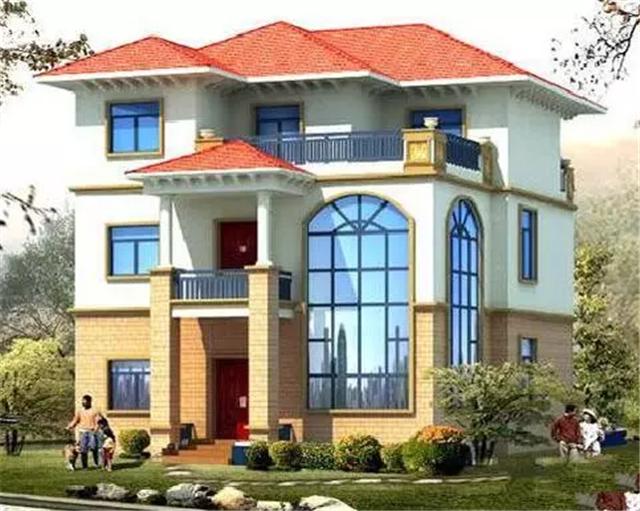 比村長家都牛的農村小別墅，25萬就能建起來，經濟實用