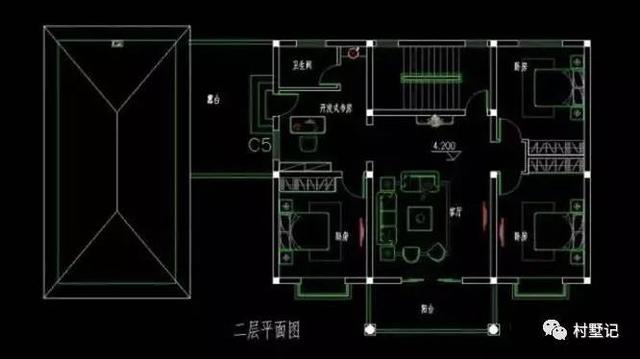 30萬建造二層農(nóng)村別墅，廚房單獨建造，兩個外墻顏色你喜歡哪款