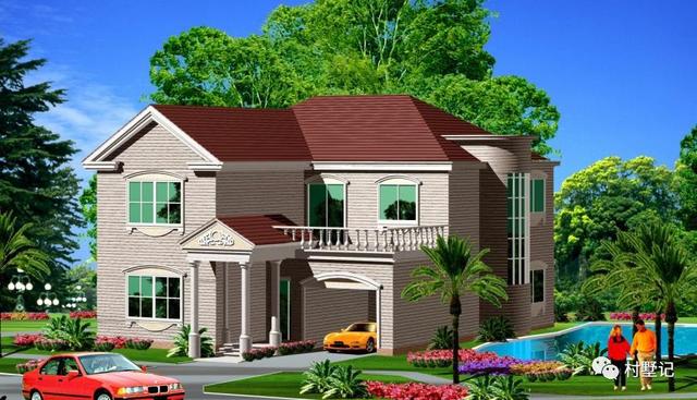 舒適又美觀的二層農(nóng)村別墅，大家都說值