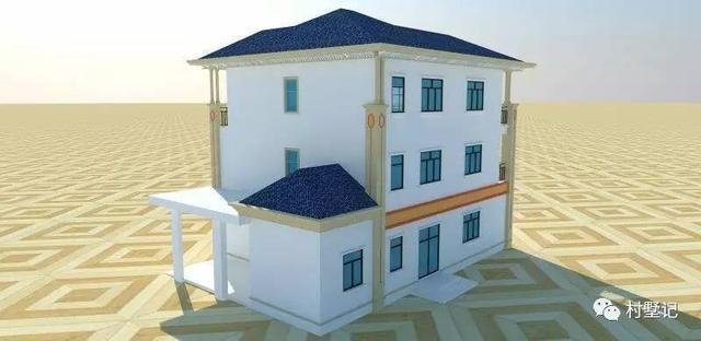 35萬挑空客廳帶車庫農(nóng)村別墅，農(nóng)家灶臺(tái)地氣十足