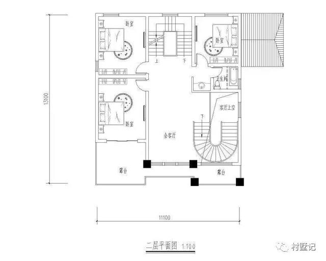 35萬挑空客廳帶車庫農(nóng)村別墅，農(nóng)家灶臺(tái)地氣十足