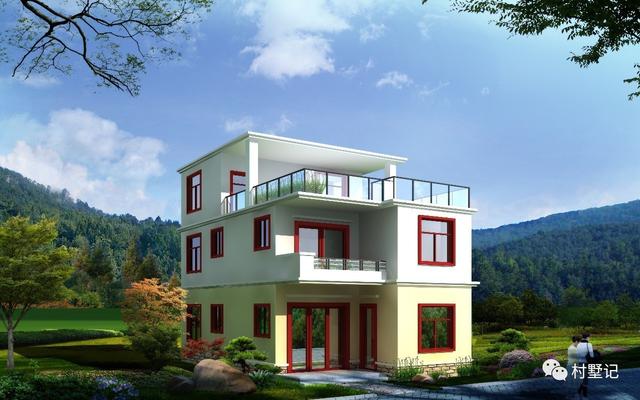 7款各具特色的農村別墅，最后一款的造型我最喜歡