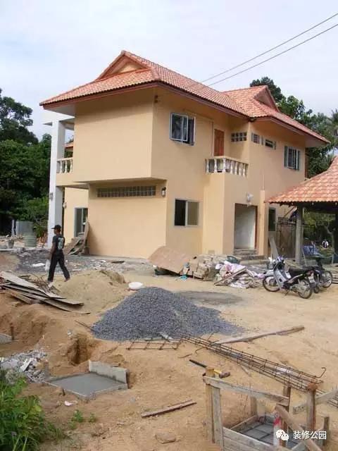 泰國農(nóng)村自建帶泳池養(yǎng)老別墅，難怪老外退休要去這里