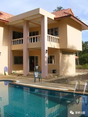 泰國農(nóng)村自建帶泳池養(yǎng)老別墅，難怪老外退休要去這里