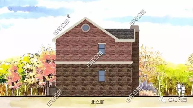 面寬進深一樣大，自建2層架空鄉(xiāng)村別墅，30萬的造價你還不看看？