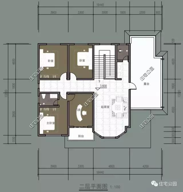 柴火廚房與堂屋，這樣設(shè)計出來的房子才適合農(nóng)村，16X14米戶型分享！